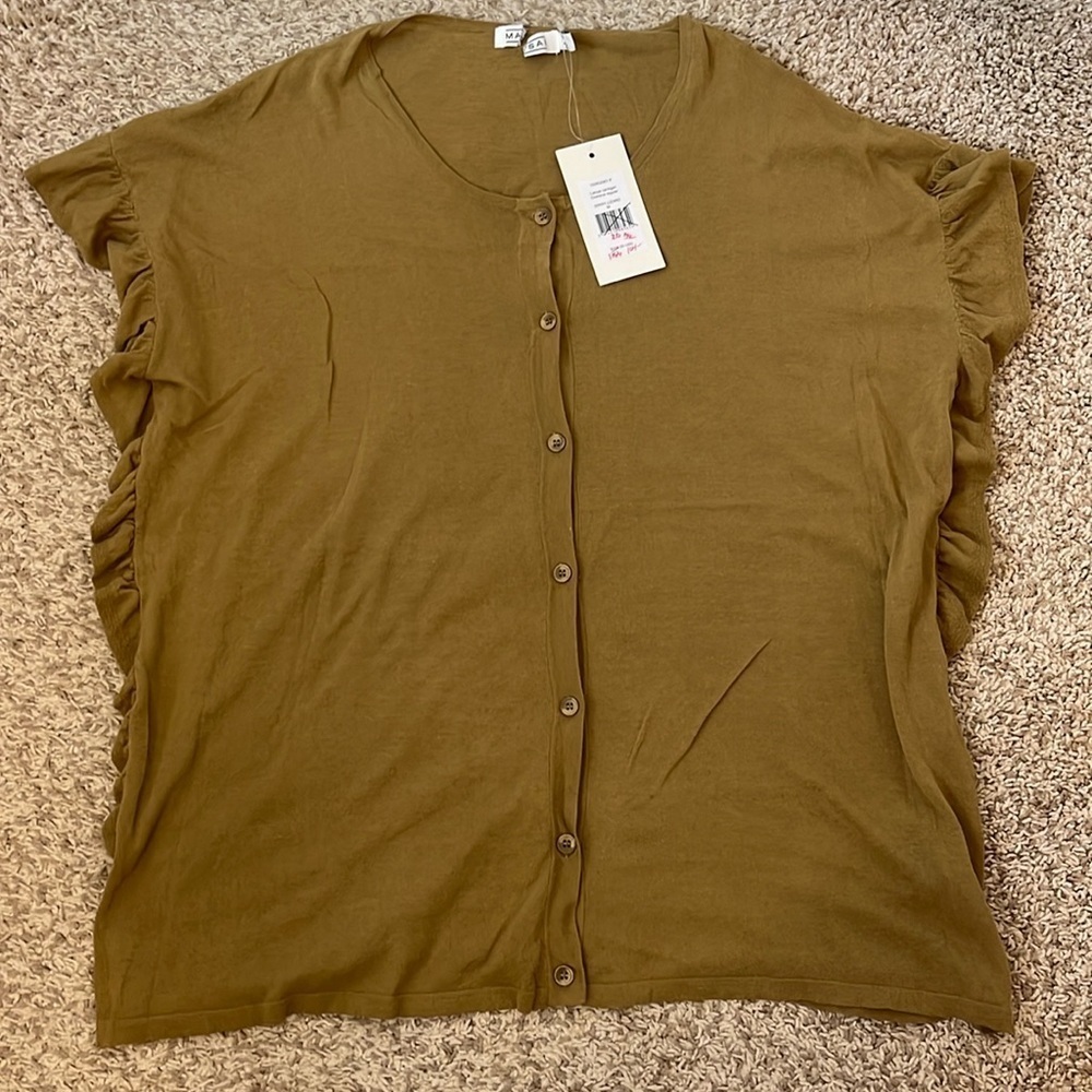 NWT Masai Copenhagen LaToya Oversized Button Down Cardigan - Size Medium